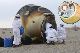 同样是飞船着陆，为何印度返回舱不发黑，难道是我们技不如人？图片