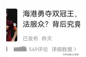 客观评价海港，却为何招来满屏责难声？网络戾气何以如此之盛？图片