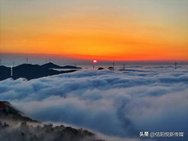 雨润青山生云海，鸡公山这场视觉盛宴别错过!