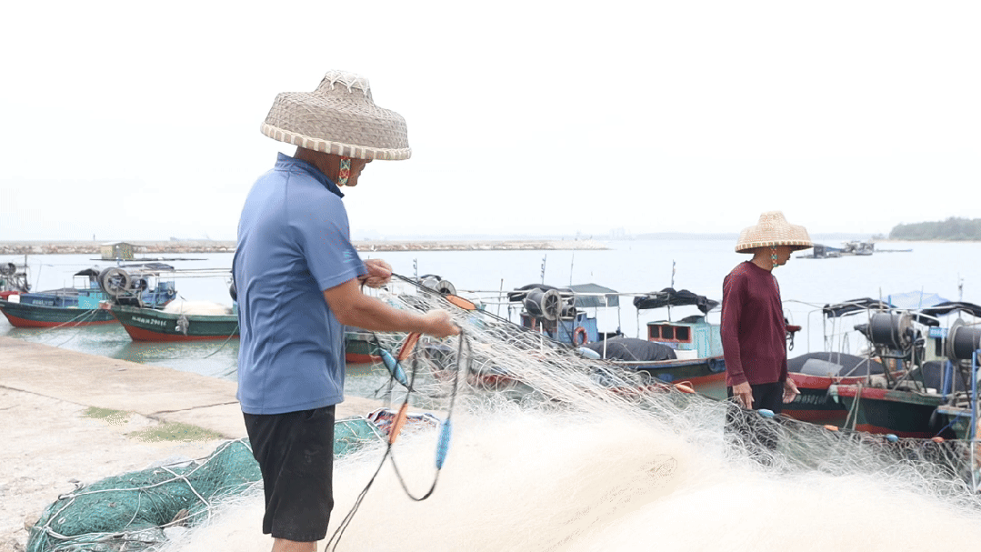 抓住暑假的“尾巴”，去看琼海传统渔村如何“走花路”→