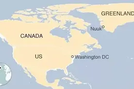 特朗普发布美国“新地图”，大片领土纳入其中，4年任期要干大事图片