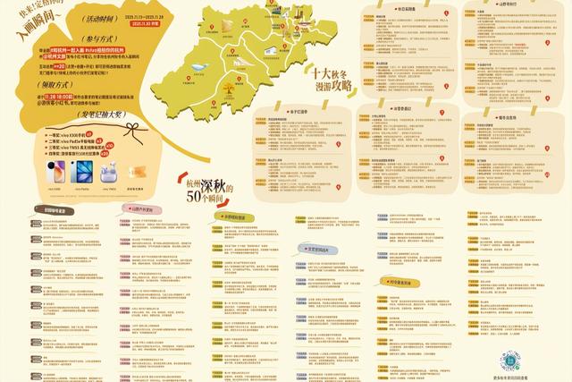 十条精品线路、50个“入画”点位发布，一起来拍拍你的杭州