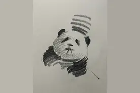 简单几笔！轻松画动物素描图片