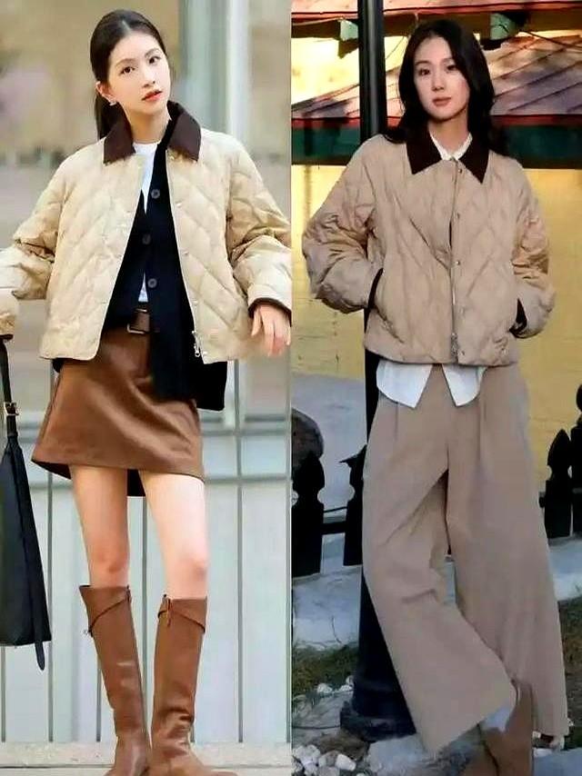 降温才发现，大衣少有人穿了，满街都是“奶奶棉服”，保暖还时髦