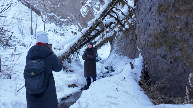 Hello冰雪Go吉林｜国际媒体采风团雪谷徒步体验冰雪浪漫