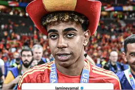 欧洲杯期间亚马尔社媒粉丝数翻了一倍多，已达到1570万图片