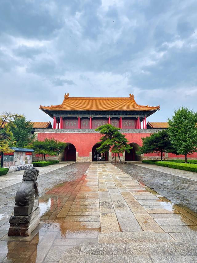 雨中西岳庙（渭南华阴市西岳庙）
