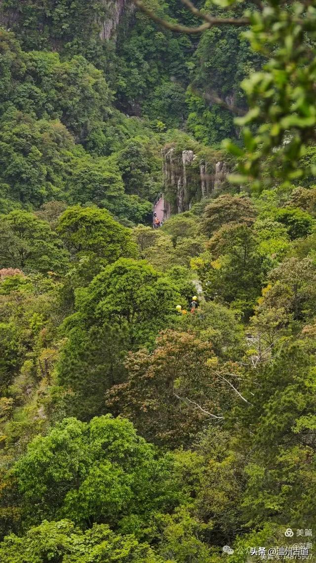 雁荡山百岗尖显胜门穿越,这条风光绝美的经典徒步线路你可去过