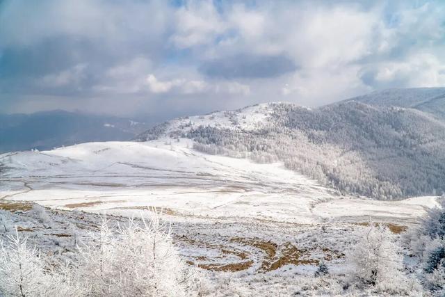 【文明旅游】太原市娄烦县：云顶之上，雪落成诗，来娄烦云顶山，遇见冬日童话