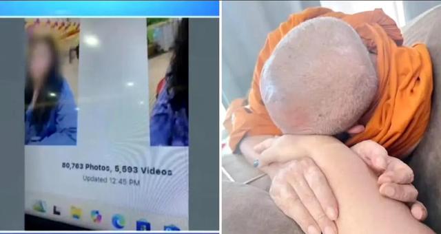 泰国女子与8名高僧发生关系，还拍了5600多段视频！三观被震碎”