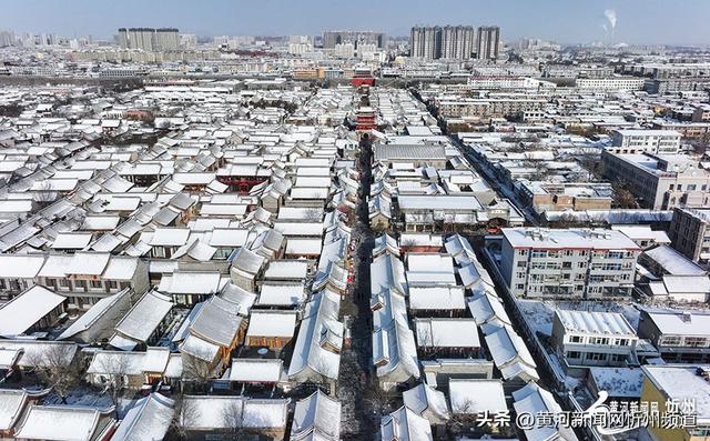忻州入冬首场降雪，全域美景如诗如画