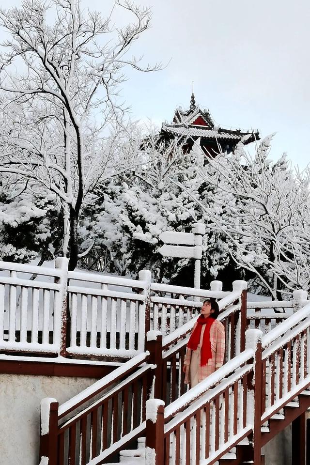 初雪来了！烟台“冰雪世界”美出新高度