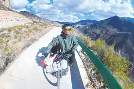 6800公里，花了约4万！杭州25岁小伙骑行中国，西藏过除夕图片