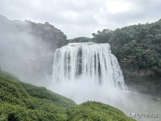 多彩贵州自驾游之黄果树：雨幕初开见虹霓，气势磅礴势无穷