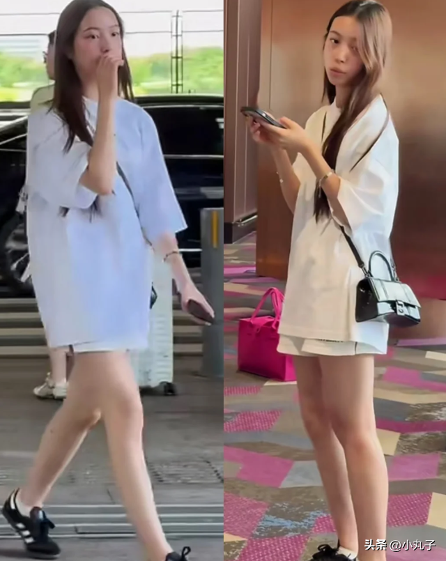 赵薇15岁女儿，嘴巴凸起又大，和爸爸一个模样，整体颜值不如妈