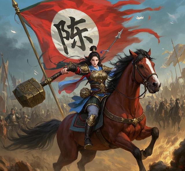 54个超厉害女将，组成一副扑克牌，王兰英穆桂英樊梨花各是啥牌？