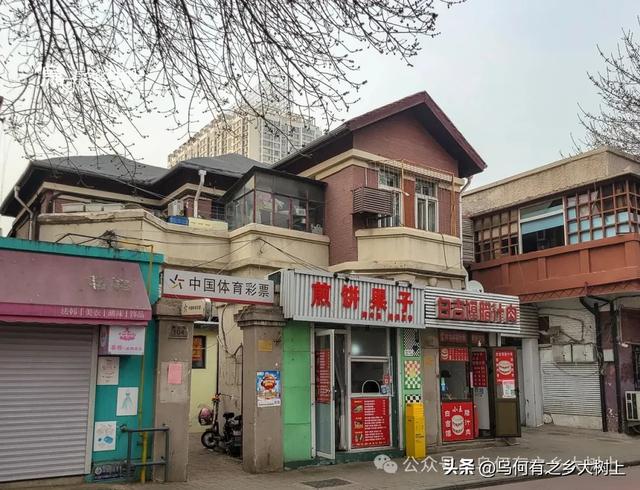 天津鞍山道104号：隐藏在门面房后的日本小洋楼，难见真容
