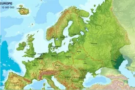 欧洲“四大半岛”三个经济发达，只有一个比较落后图片