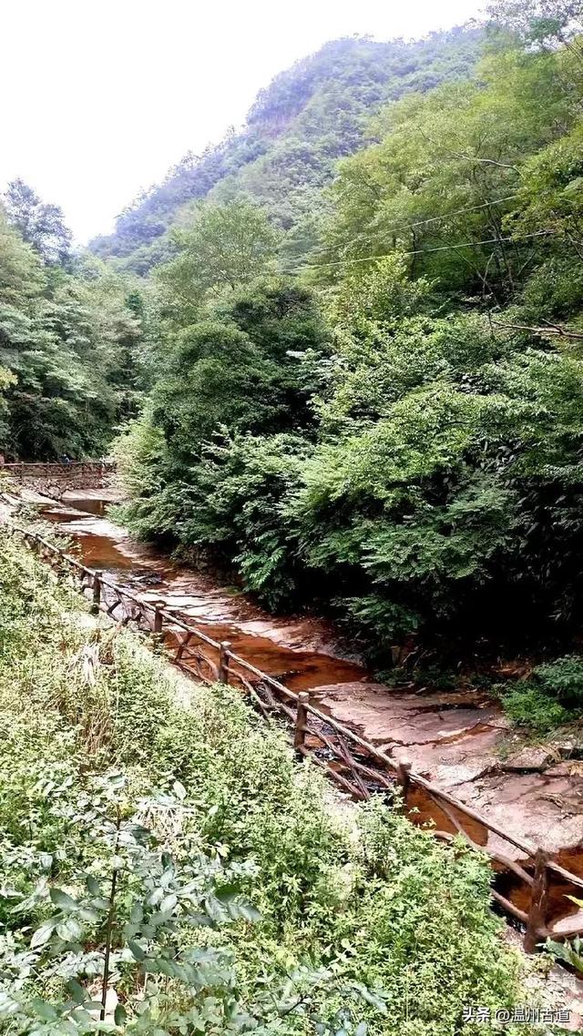 温州高山峡谷隐藏的小众秘境,驴友的瀑降宝藏地!雨后风光绝佳!