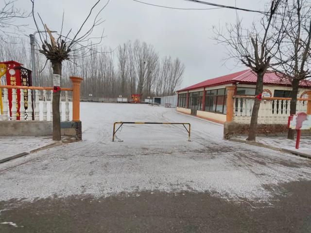 雪中探访德州城南村庄——三七村,一个跟中草药没有关系的村庄