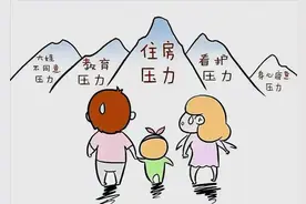 当代年轻人为什么不愿意生孩子，不是不能生，是真的养不起！图片