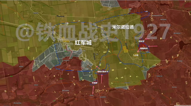 血战红军城：一周发动3次机械化进攻，雨雾天气助力俄军撕开防线