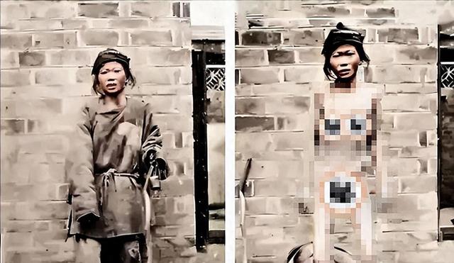 1906年，一位清朝女子自愿脱下衣服，让洋人拍下这组裸体照片