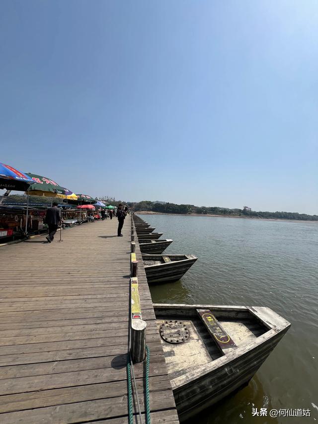 赣州建春门浮桥，江西一绝，属于国宝