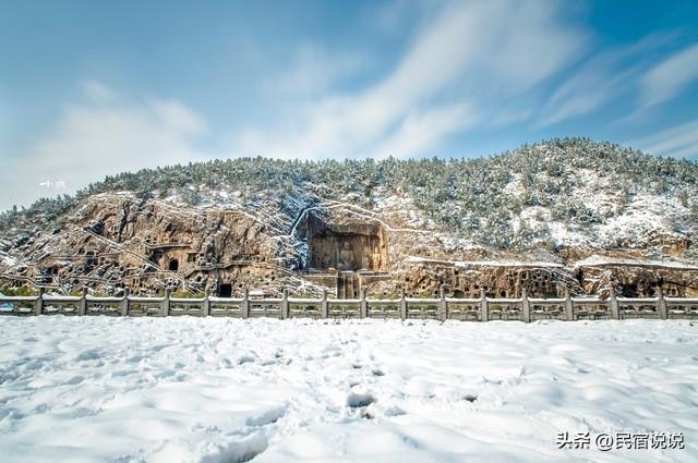 “华夏第一王都”下雪后是啥样？