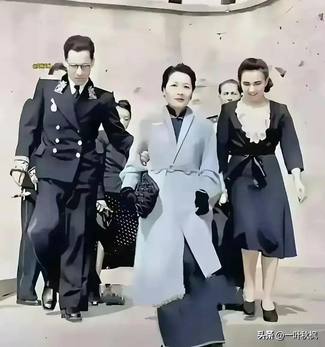 这是宋美龄年轻时的真实样貌，不是演员饰演，是货真价实的老照片