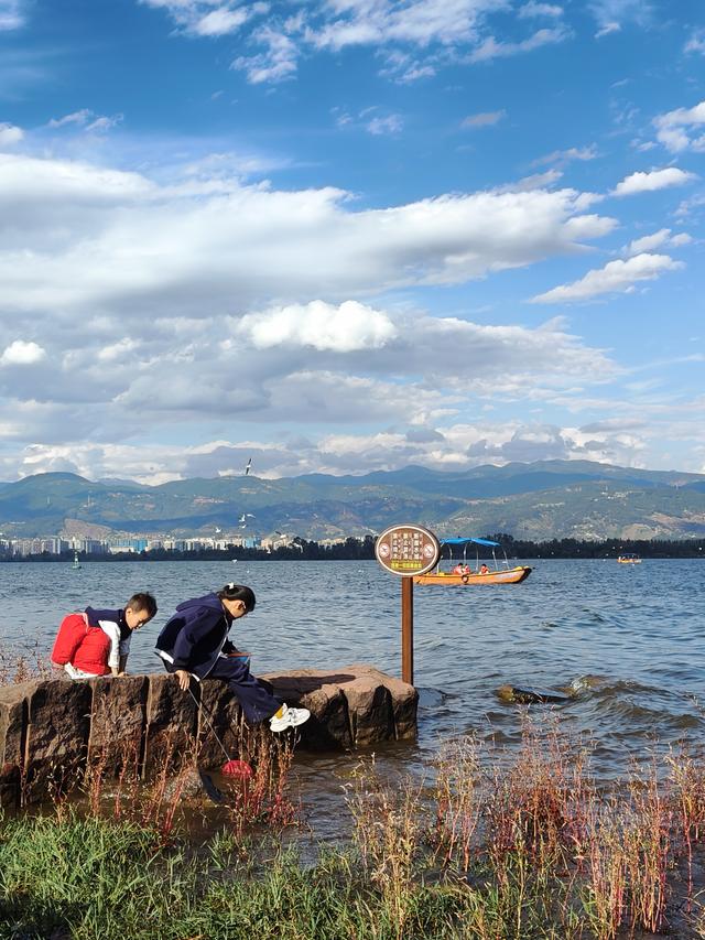 初冬.南方.胭脂湖.