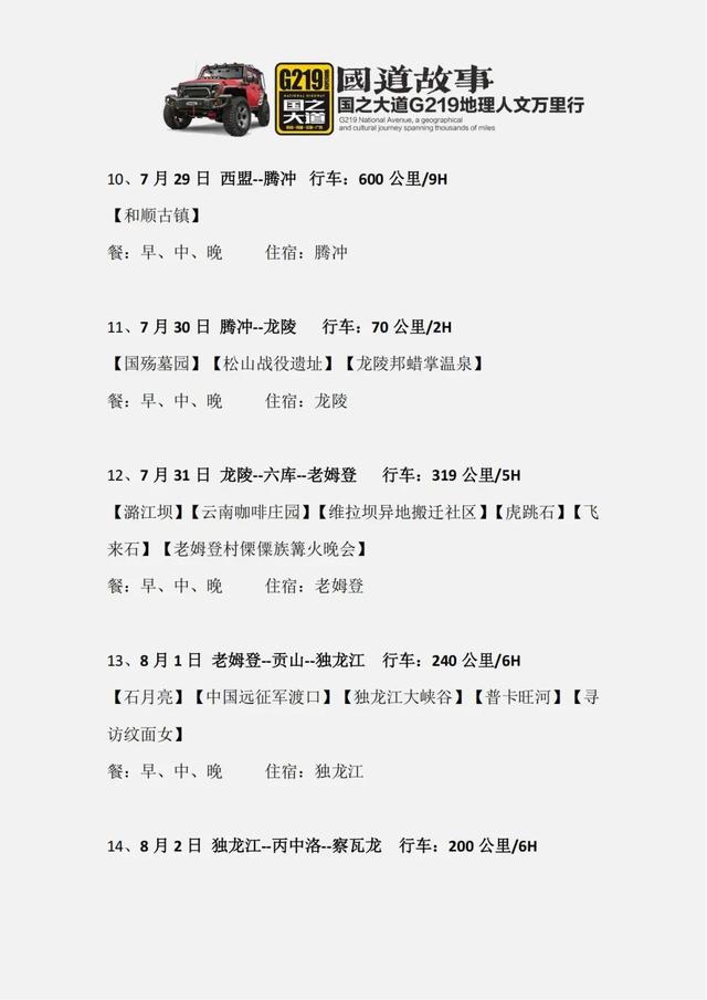 全长10065公里，国道之王G219！这才是50+自驾爱好者的终极梦想