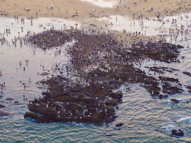 山东日照海岸线