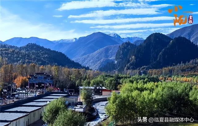 临夏太子山：深秋画卷与初雪的浪漫邂逅