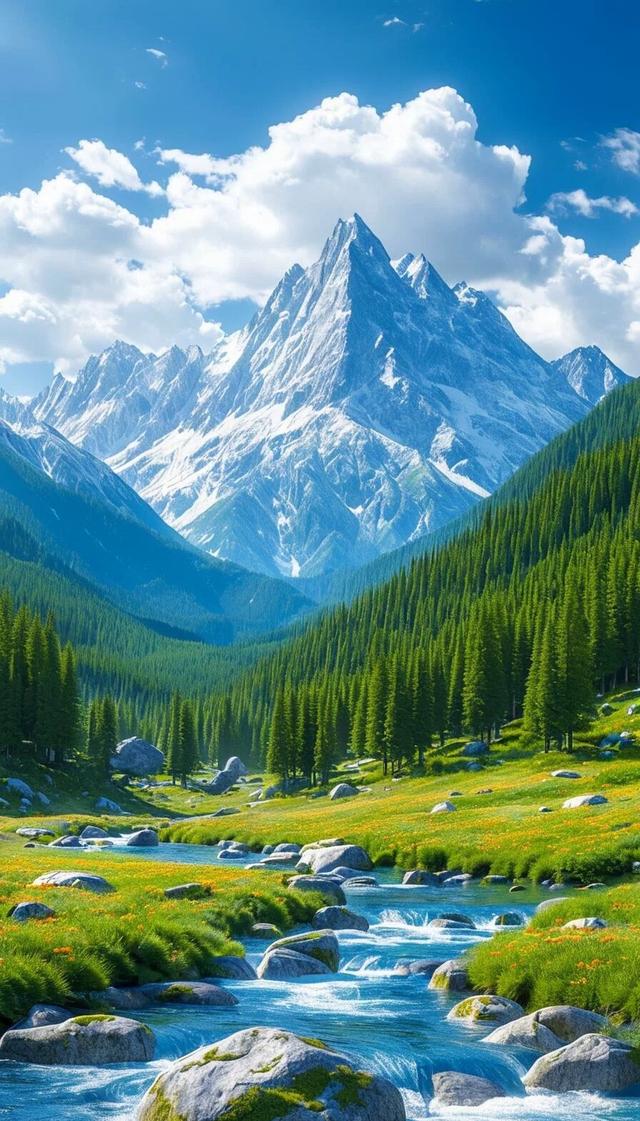 #风景如画 #美在山水间 #自然风光 #