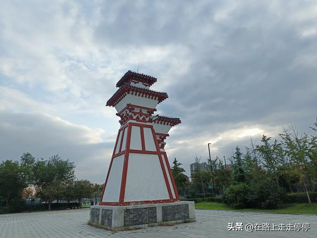 游齐河晏婴祠、碑廊、齐州塔