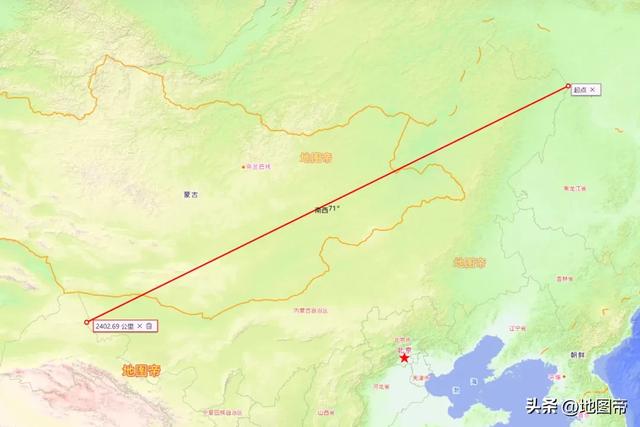 我国跨度前五的省区，最远超2400公里，新疆仅排第三