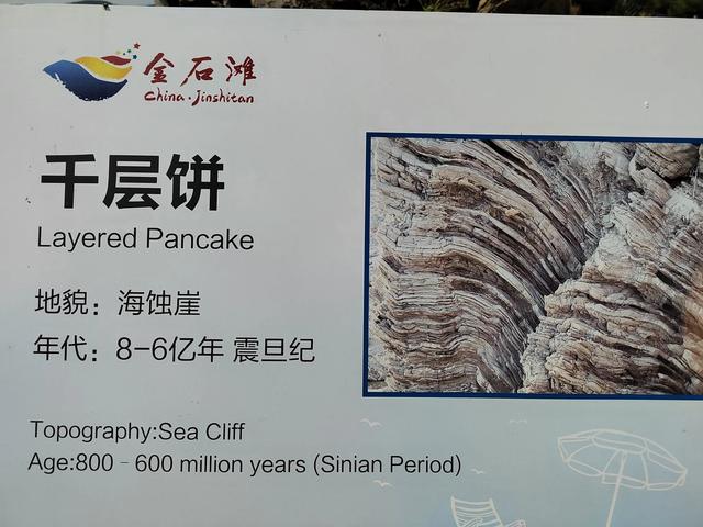 夏日东北行：8月7日，在大连金石滩，观察典型海岸侵蚀地貌。