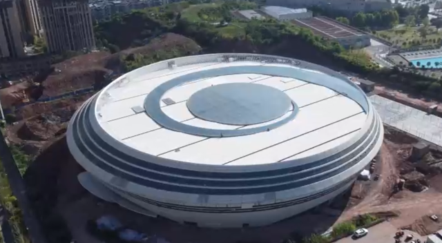 广安“鸟巢”综合场馆建设进度达70%，预计12月底全面完工