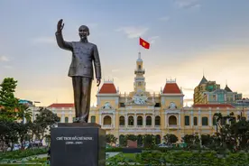 越南的胡志明市，曾经属于柬埔寨图片