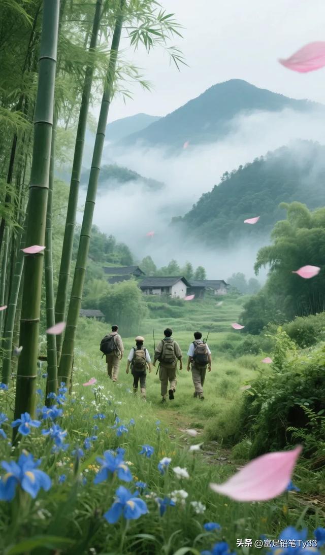 竹林深处，徒步探秘，遇见自然之美！