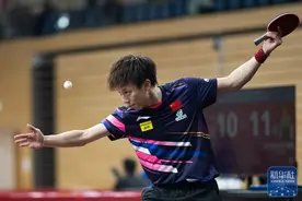 林高远2:4不敌西蒙·高茨，无缘男单16强图片