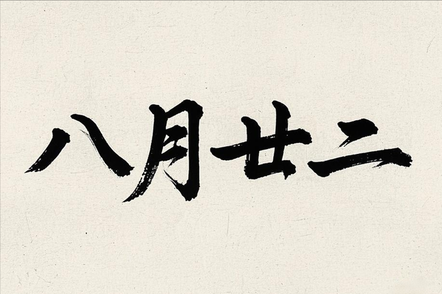 今日八月廿二，无论多忙，牢记：1不穿，2不去，3要吃，做4事！