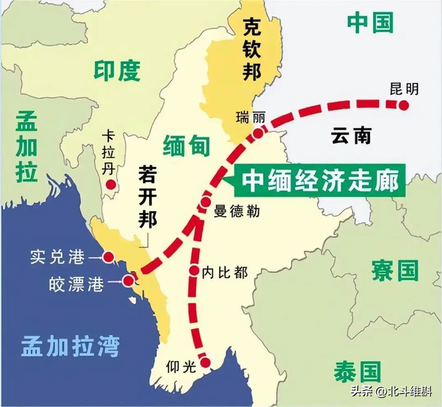 直通印度洋，打破马六甲依赖症，中国必须要打通中缅经济走廊
