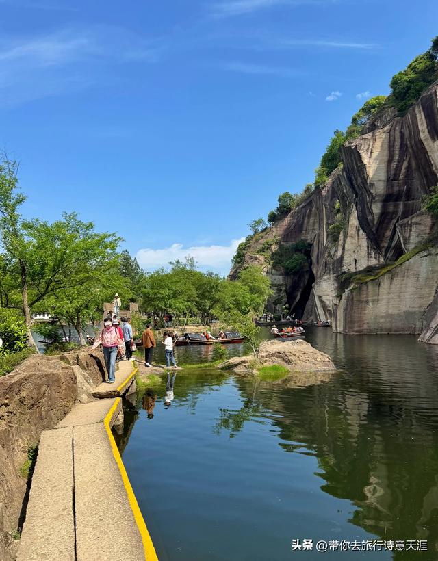 绍兴东湖，宛如巧夺天工的山水大盆景