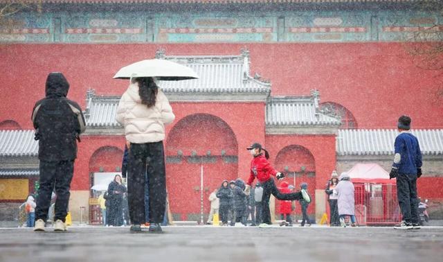 下了！下了！快来东城赏雪吧！