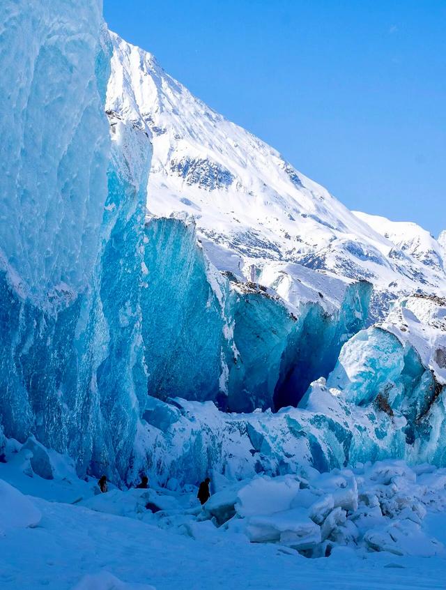 中国最美冰川之来古冰川
