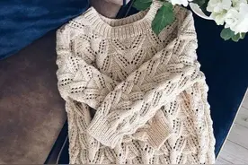 20个漂亮的棒针编织花样，织毛衣和套头衫用的到图片