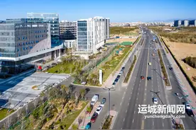 运城中心城区持续完善提升城市路网 畅通区域“经脉”图片