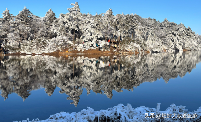 杭州一“雪景点”爆火，其景真如童话世界，路上三蹦子都用上了！